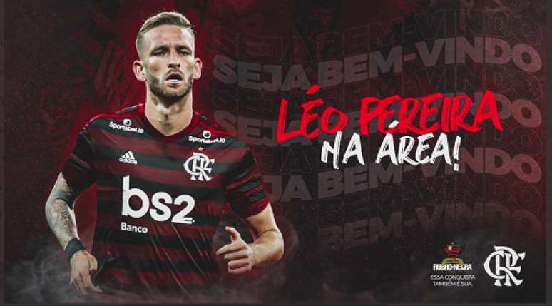Léo Pereira é o Sexto reforço do Flamengo para temporada de 2020 Foto: Reprodução