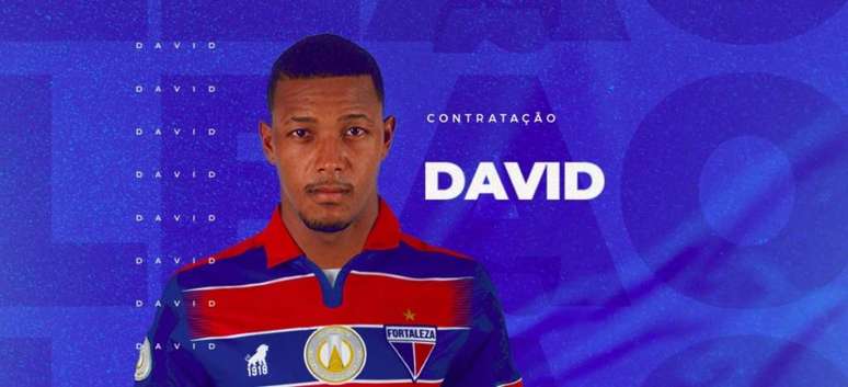 Fortaleza anunciou a contratação do atacante David, ex-Cruzeiro – Foto: Divulgação