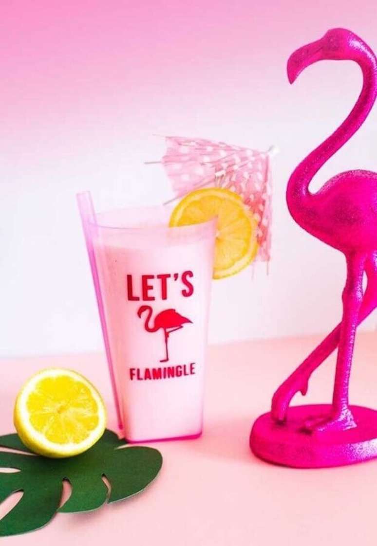 88. Ideia para festa de aniversário de flamingo – Foto: Pinterest