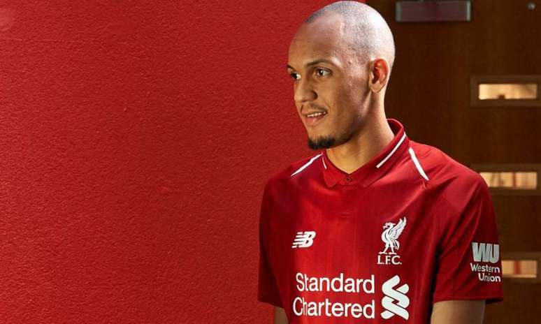 Fabinho, volante do Liverpool.
