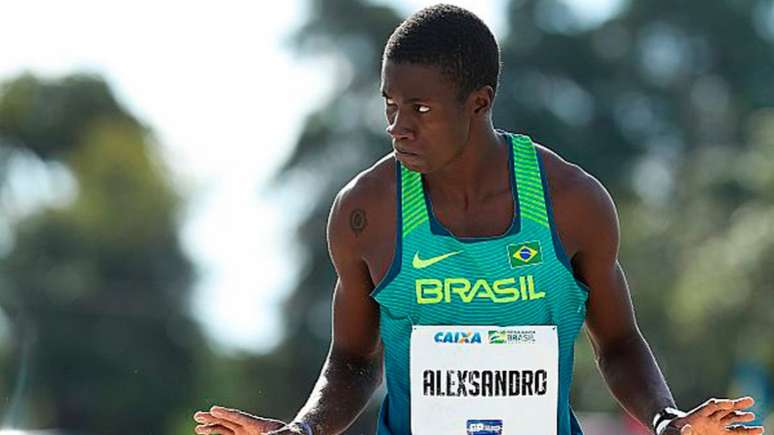 Alexsandro Melo, ganhador de duas medalhas de ouro na competição (Foto: Divulgação/CBAt)