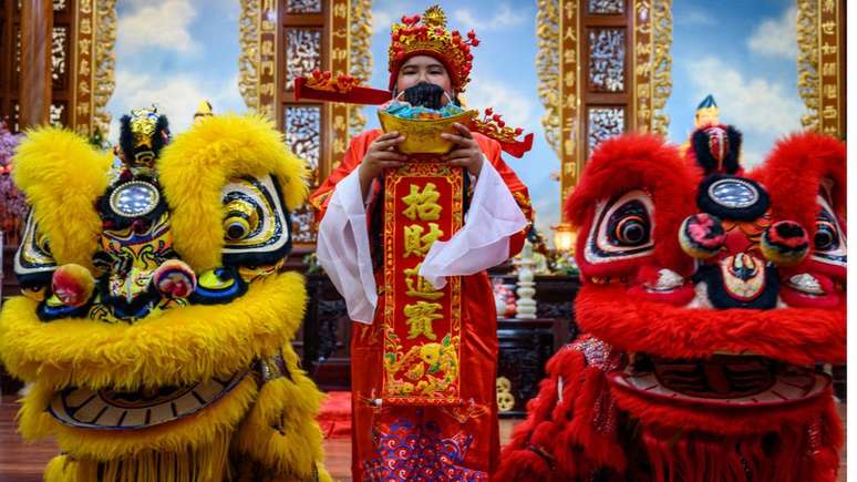 Em geral, celebração do Ano Novo Lunar faz com que mais de 450 milhões de pessoas todo ano na China