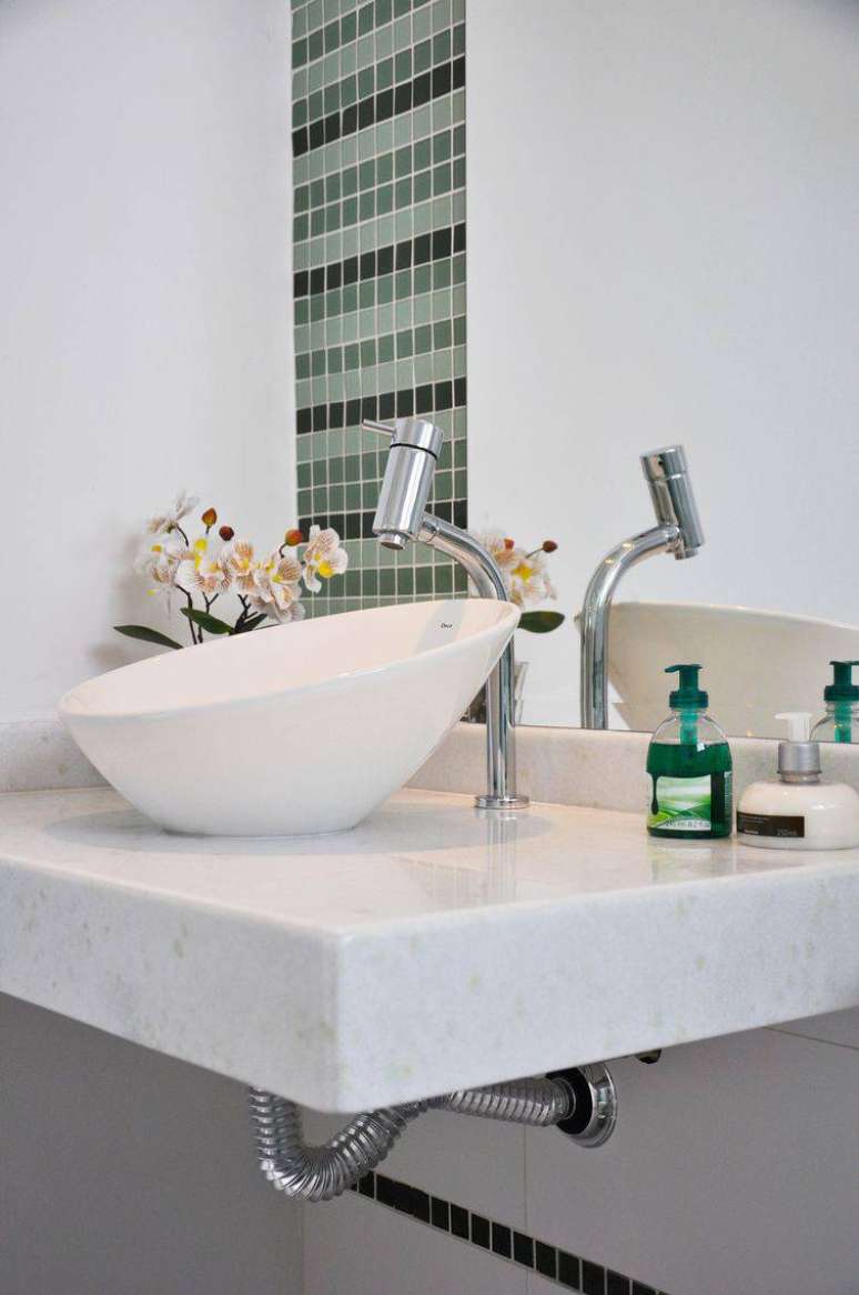 17. Esse &eacute; um design moderno que aproveita melhor o espa&ccedil;o dispon&iacute;vel. Projeto por I2 Arquitetura