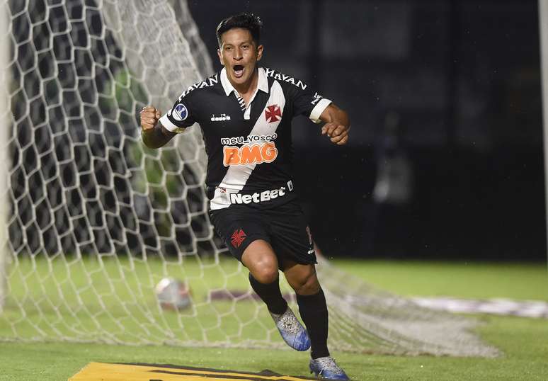 Germán Cano marcou o gol da vitória vascaína.