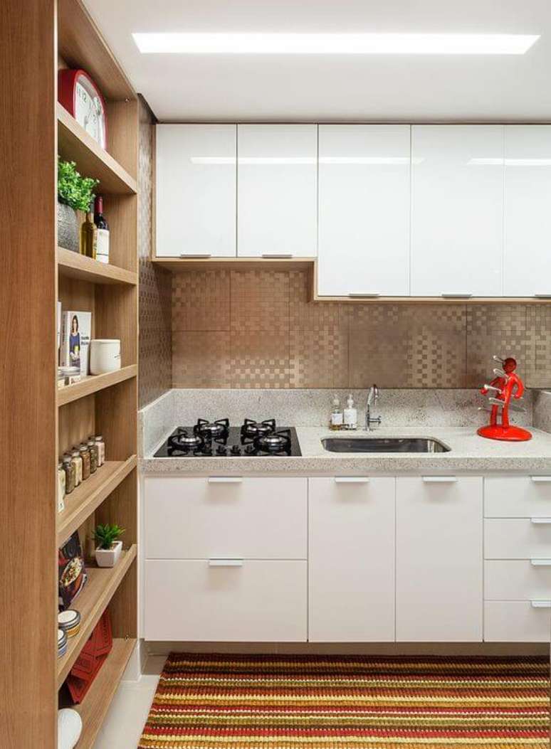 50. Armário de cozinha moderna – Via: Amis Arquitetura