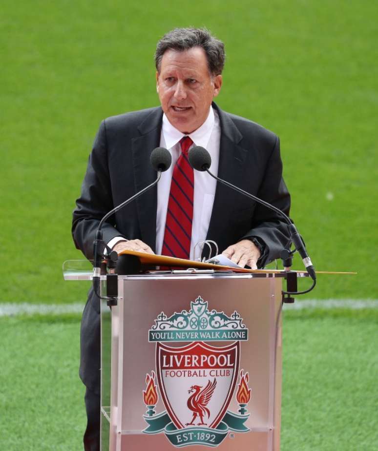 Presidente do Liverpool, Tom Werner, em Anfield
09/09/2016 Reuters / Phil Noble