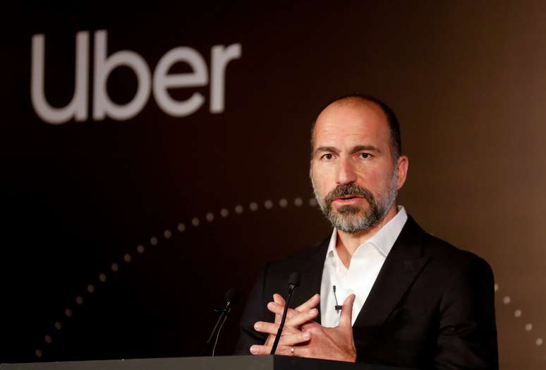 Presidente-executivo do Uber, Dara Khosrowshahi. 22/10/2019. REUTERS/Anushree Fadnavis