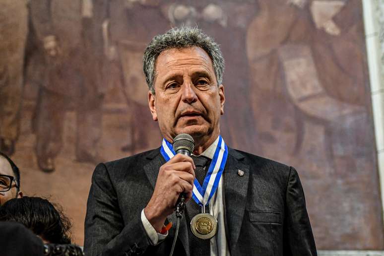 Rodolfo Landim, presidente do Flamengo.