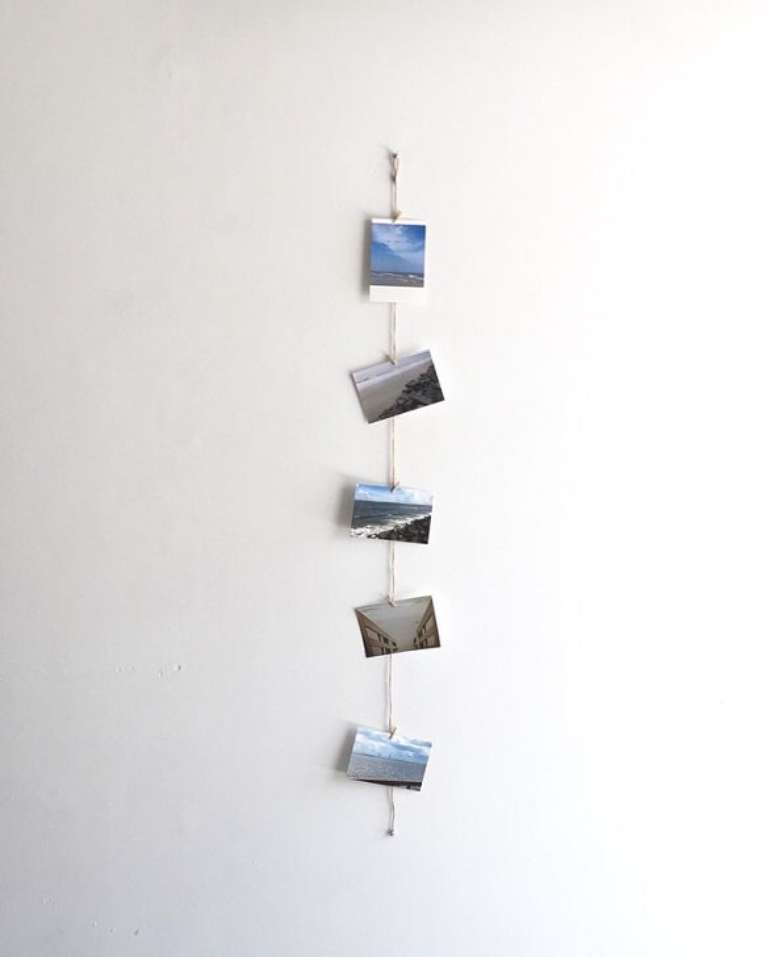 36. Fotos de viagem tamb&eacute;m sempre fazem sucesso no varal de fotos