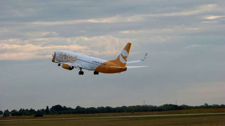 Avião da empresa de baixo custo Flybondi