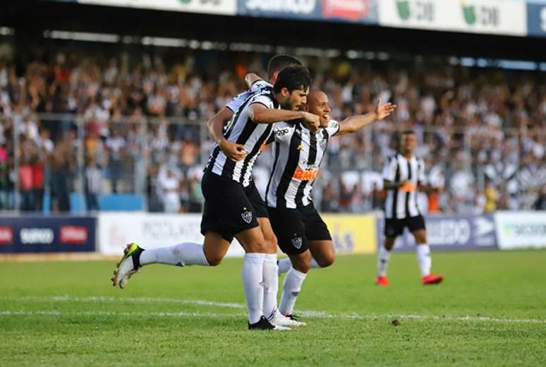 O Atlético-MG venceu a URT por 1 a 0 neste domingo (Foto: Divulgação)