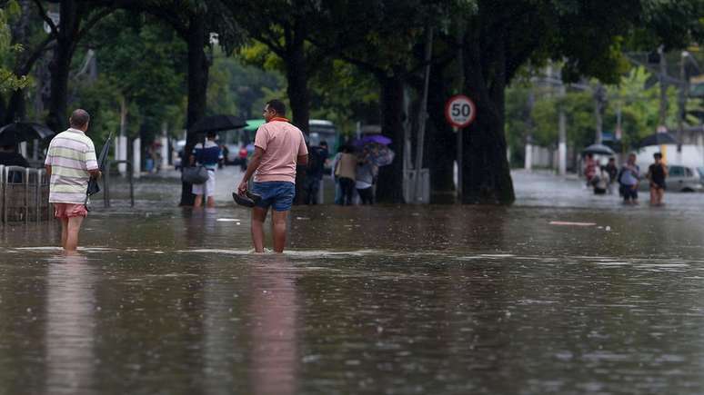 Segundo o Inmet, São Paulo registrou o maior volume de chuvas em 24 horas num mês de fevereiro dos últimos 37 anos