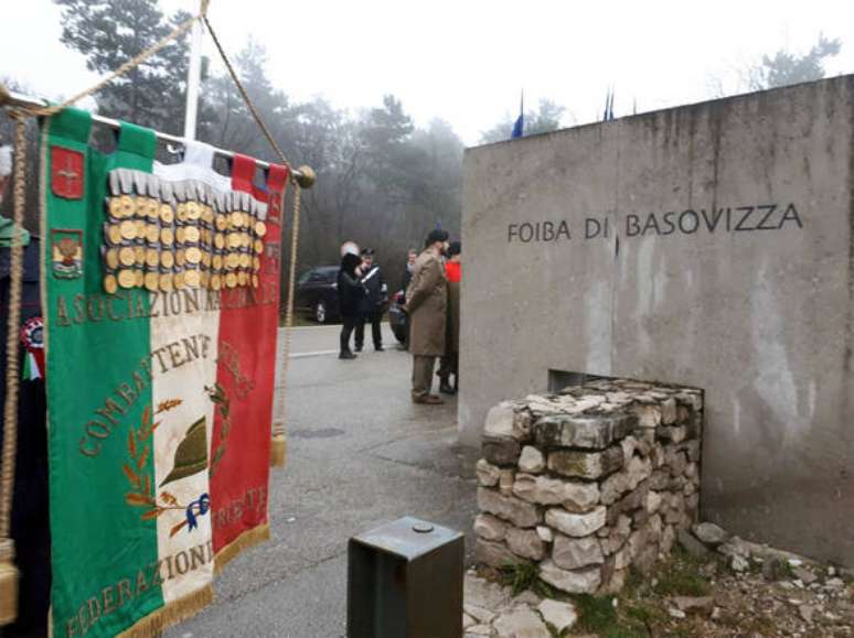 Memorial na Foiba de Basovizza, em Trieste