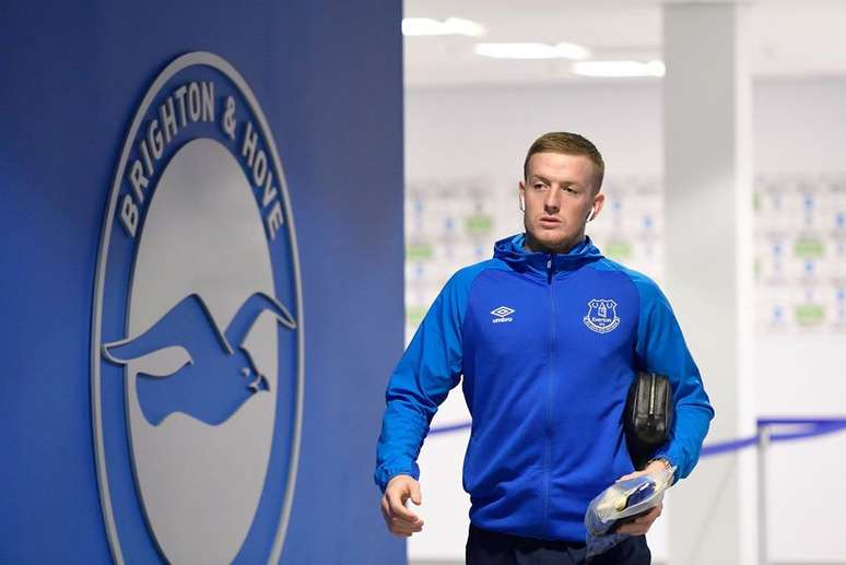 Pickford é goleiro do Everton e da seleção inglesa (Foto: Reprodução/Everton)