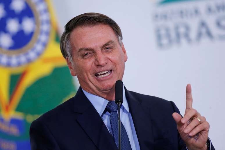 Bolsonaro participa de evento no Palácio do Planalto 5/2/2020 REUTERS/Adriano Machado