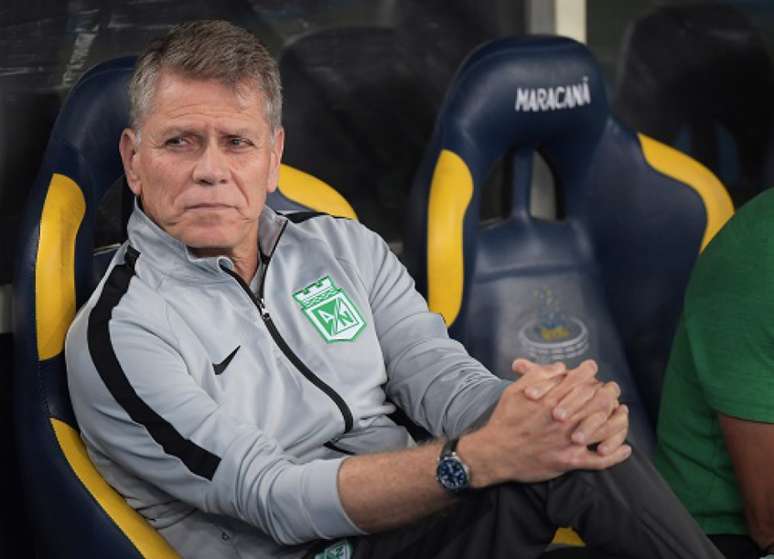 Último trabalho de Autuori como treinador foi no Atlético Nacional-COL (Foto: CARL DE SOUZA / AFP)