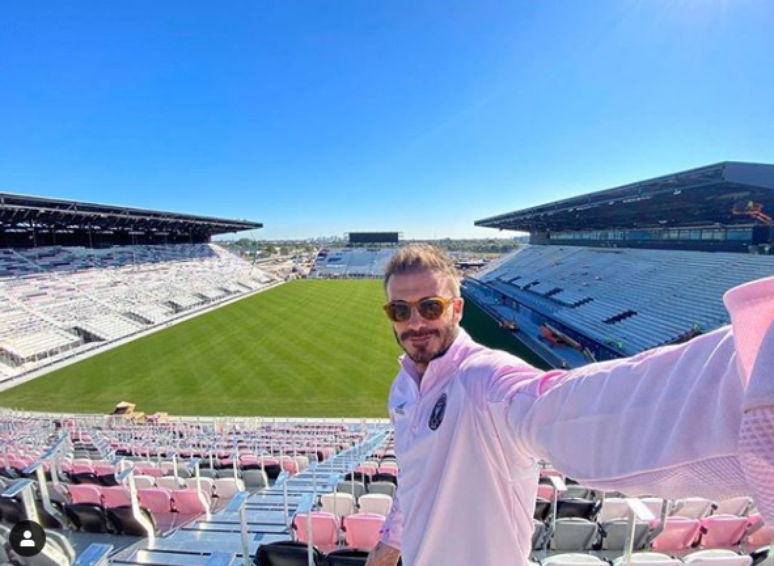 ídolo inglês é um dos proprietários do Inter Miami (Foto: Reprodução/Instagram)