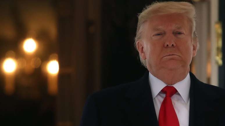 No in&iacute;cio das prim&aacute;rias, Trump era rejeitado pela c&uacute;pula do Partido Republicano, mas venceu disputa para concorrer pelo partido nas elei&ccedil;&otilde;es