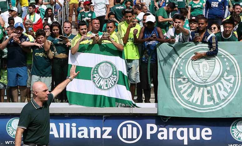 Maurício Galiotte diz que Palmeiras vive momento de entendimento com a WTorre (Agência Palmeiras/Divulgação)