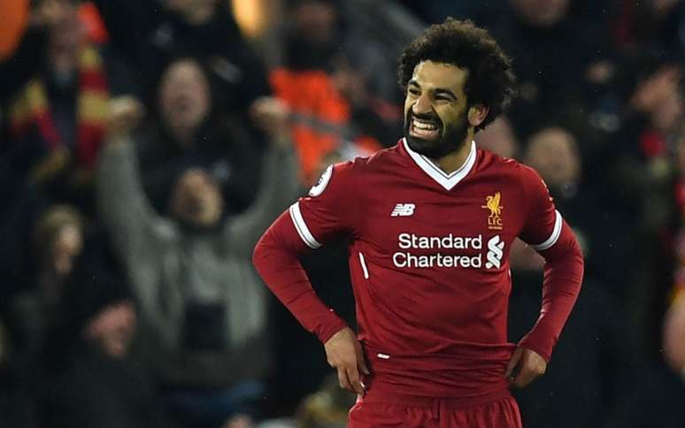 Salah pode perder início da temporada do Liverpool (Foto: Paul ELLIS / AFP)