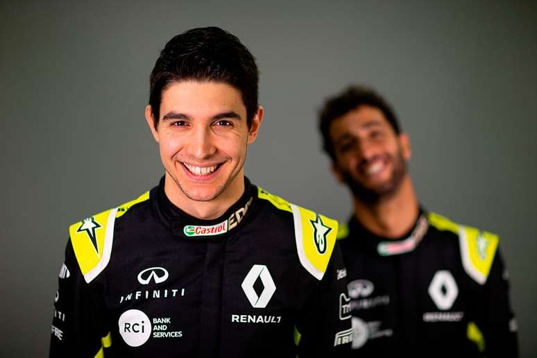 Esteban Ocon e Daniel Ricciardo, pilotos da Renault / Foto: Renault