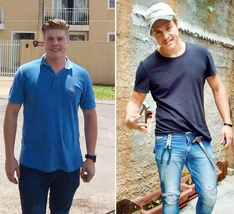  O antes e depois do emagrecimento graças ao trabalho braçal: 20 quilos a menos e livre da compulsão alimentar