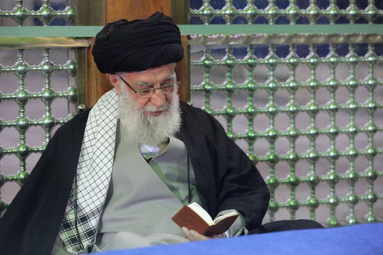 Líder supremo do Irã, aiatolá Ali Khamenei, em Teerã
01/02/2020 Site oficial de Khamenei/Divulgação via REUTERS