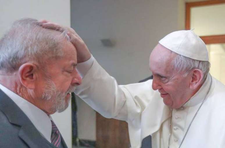 Papa Francisco e Lula se reúnem no Vaticano