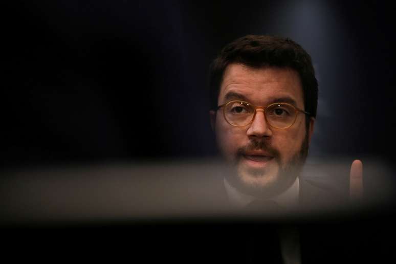 Pere Aragonés durante entrevista à Reuters em Madri
13/02/2020 REUTERS/Susana Vera