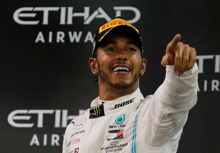 Lewis Hamilton durante Grande Prêmio de Abu Dhabi
01/12/2019 REUTERS/Hamad I Mohammed