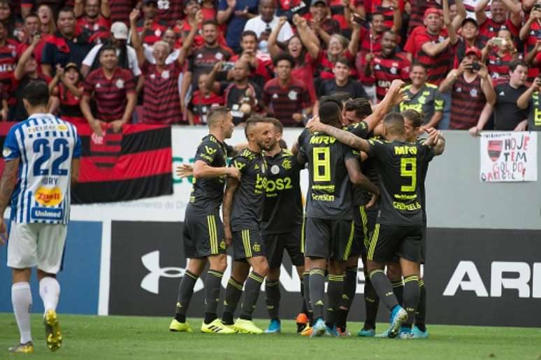 Último jogo do Flamengo em Brasília foi contra o Avaí, em setembro de 2019 (Foto: Alexandre Vidal / Flamengo)