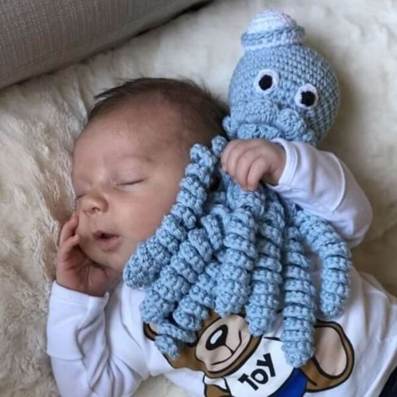 57- Os tent&aacute;culos do polvo remetem ao cord&atilde;o umbilical da m&atilde;e. Fonte: Pinterest