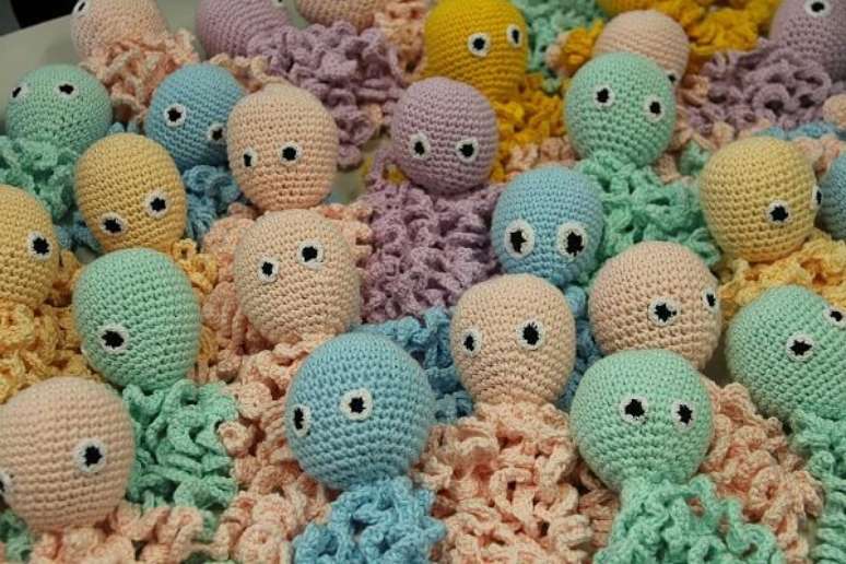 18– Polvo de crochê para bebês prematuros. Fonte: Pinterest