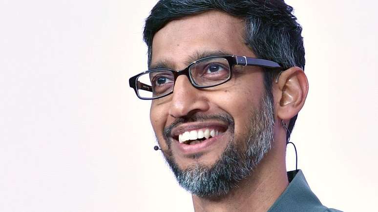Sundar Pichai &eacute; o presidente-executivo da Alphabet