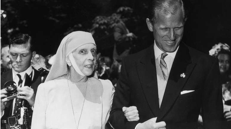 Desde 1949, a princesa Alice não foi vista em roupas que não fossem o hábito de freira