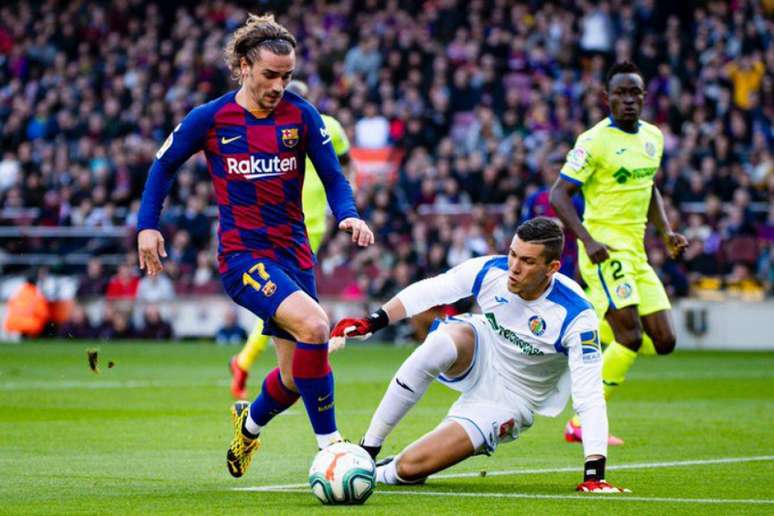 Griezmann marca, e Barcelona vence o Getafe pelo Espanhol (Foto: Reprodução / Twitter)