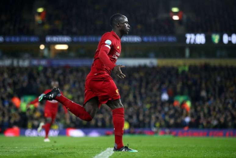 Sadio Mané volta de lesão e faz gol da vitória do Liverpool (Foto: Twitter/Liverpool FC)