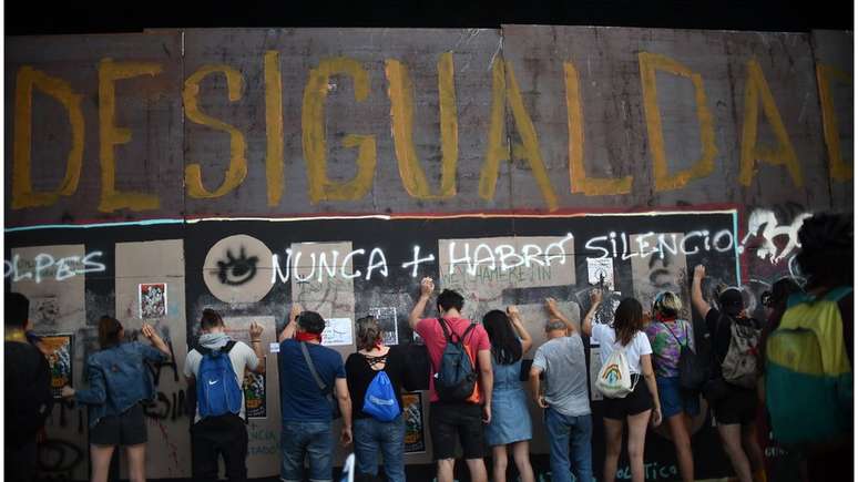 Alta desigualdade social gerou protestos recentes nos pa&iacute;ses da Am&eacute;rica Latina