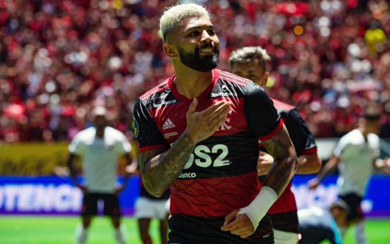 Hoje teve gol de Gabigol, só pra variar (Foto: Alexandre Vidal / Flamengo)