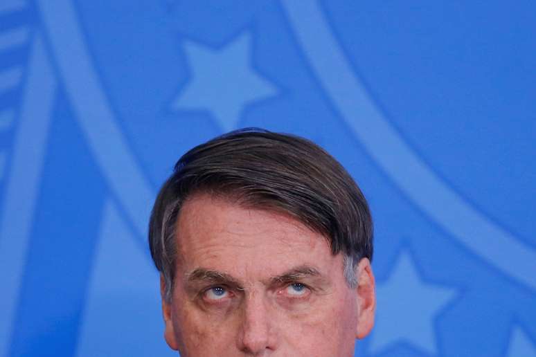 Presidente Jair Bolsonaro durante cerimônia no Palácio do Planalto
11/02/2020 REUTERS/Adriano Machado 