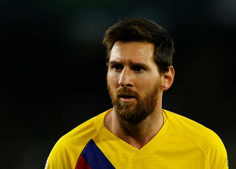 Atacante do Barcelona Lionel Messi
09/02/2020
REUTERS/Marcelo del Pozo