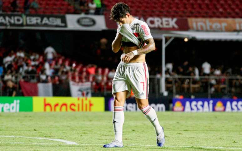 São Paulo finalizou 116 vezes no Paulistão, mas marcou apenas seis gols no torneio (Foto: Peter Leone/Ofotografico)