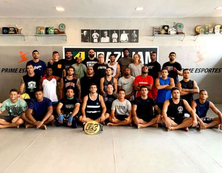 A BTT conta atualmente com cerca de 40 atletas na equipe de MMA (Foto: divulgação)