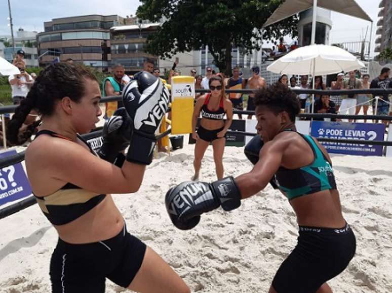 Disputas do Beachboxing agitaram a praia da Barra da Tijuca neste domingo (16) (Foto: Renzo Masarelli)