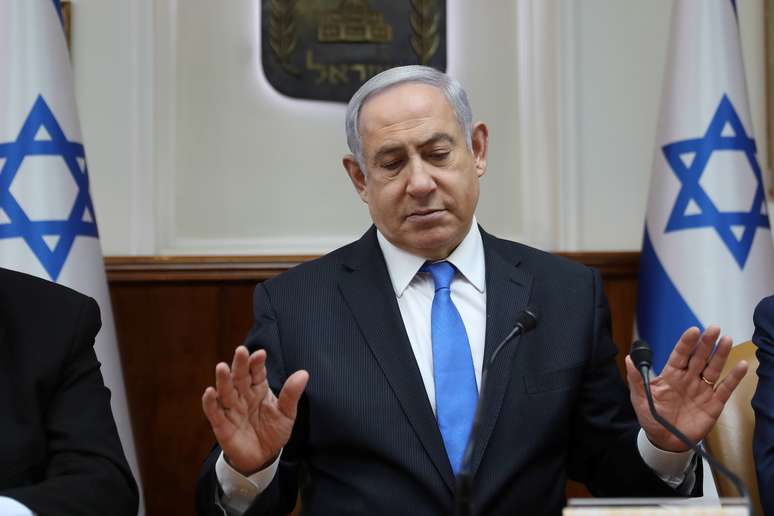 Primeiro-ministro israelense, Benjamin Netanyahu
16/02/2020
Gali Tibbon/Pool via REUTERS