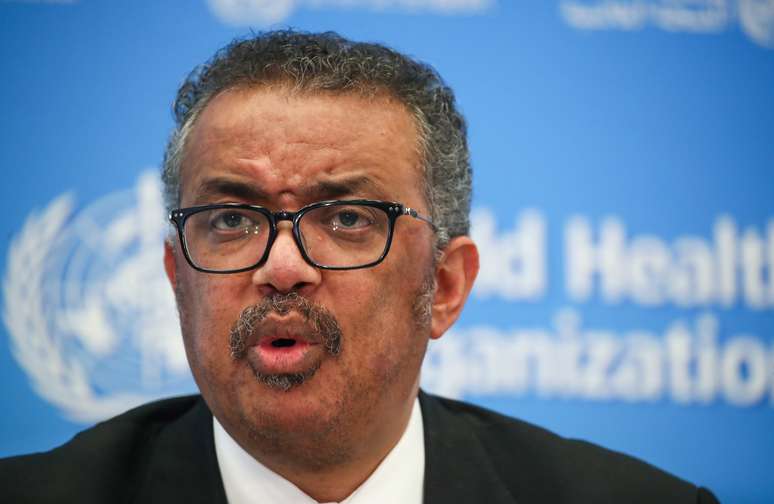 Diretor-geral da OMS, Tedros Adhanom Ghebreyesus
11/02/2020
REUTERS/Denis Balibouse