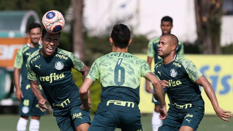 Marcos Rocha e Mayke não terão condições físicas de enfrentar o Guarani, na quinta (Agência Palmeiras/Divulgação)