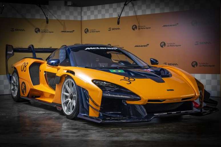 McLaren Senna GTR: impressionantes 887 cavalos de potência.