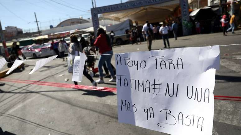 Morte de Fátima desencadeou protestos no México