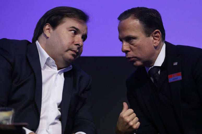 Rodrigo Maia e João Doria